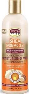 African Pride Shea Miracle Moisturizing Milk 12oz