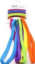Sisi Collection -  Assorted Thick Elastic Head Band / Rubber Band