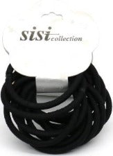 Sisi Thick Black Elastic Bands