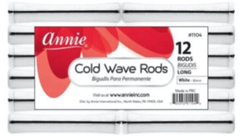 Annie Cold Wave Rods/ White - 7/16
