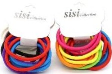 Sisi Thick Assorted Colors Elastic Bands