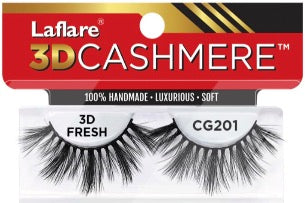 LaFlare 3D Cashmere Lashes CG201 - 5 Pair Value Pack