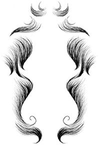 Baby Hair Edge Tattoo - Temporary #2