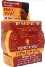 Creme of Nature Argan Oil Perfect Edges Extra Firm Hold - 2.25oz