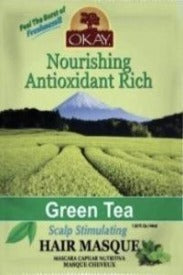 OKAY Green Tea Nourishing Antioxidant Rich Hair Masque - 1.5oz