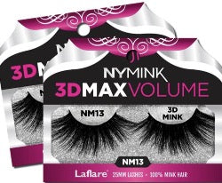 LaFlare 3D Max Volume Mink Lashes - NM13