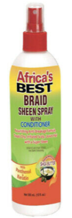 Africa's Best Braid Sheen Spray with Conditioner
