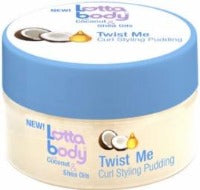 LottaBody Coco & Shea Twist Me Curl Styling Pudding - 7oz