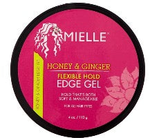 Mielle Honey & Ginger Flexible Hold Edge Gel - 4oz