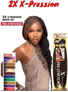 2X X-Pression Braid Hair-48