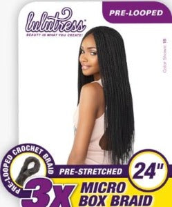 Lulutress 3X Micro Box Braid 24