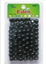 Eden Collection Big Round Hair Beads - 1 pack [Assorted Colors] 
