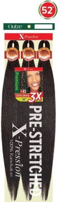 OUTRE Synthetic 3X X-Pression Pre-Stretched 52